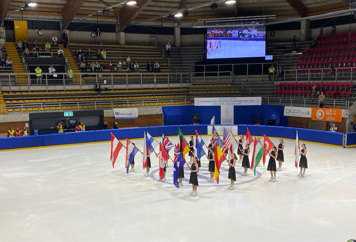 Ouverture du Championnat du monde junior de patinage synchronisé à Neuchâtel – 2e édition